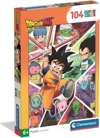 Clementoni Puzzle SuperColor Maxi 104 Teile Dragon Ball Daima
