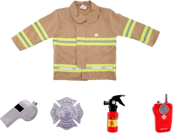 Feuerwehrkostüm mit Zubehör für Kinder