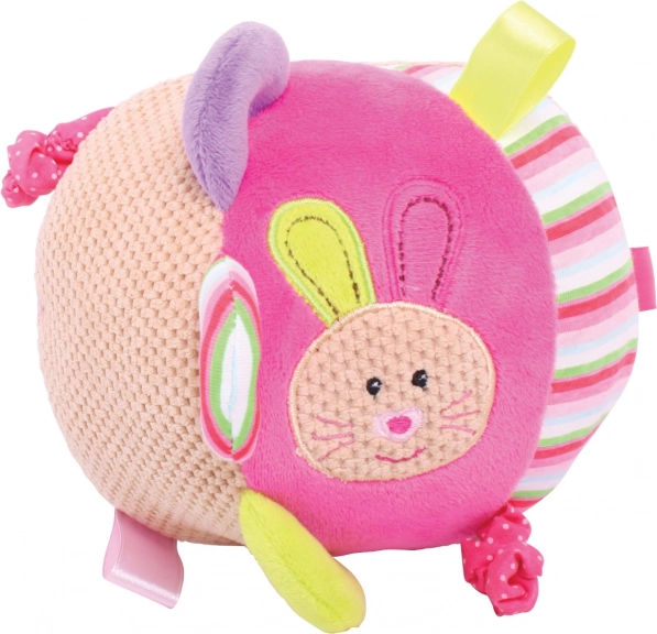 Textile motorische Kugel für Babys Häschen Bella