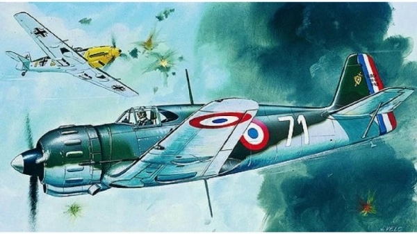 Směr Modellbausatz Flugzeug Bloch MB 152 1:72 - 1 Stück