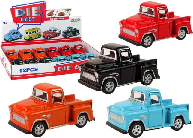 Friktions Pick-up-Auto in 4 Farben