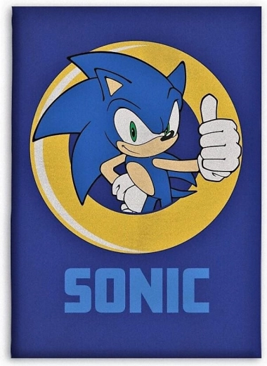 Sonic Fleece-Decke