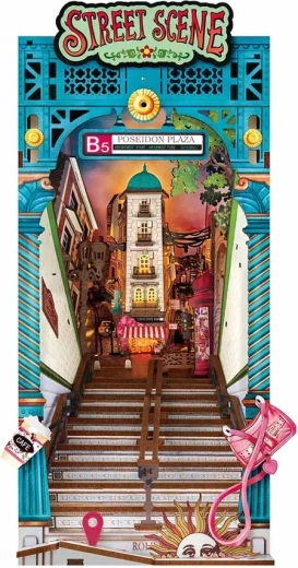 RoboTime 3D-Puzzle Buchstütze Stadtstraße