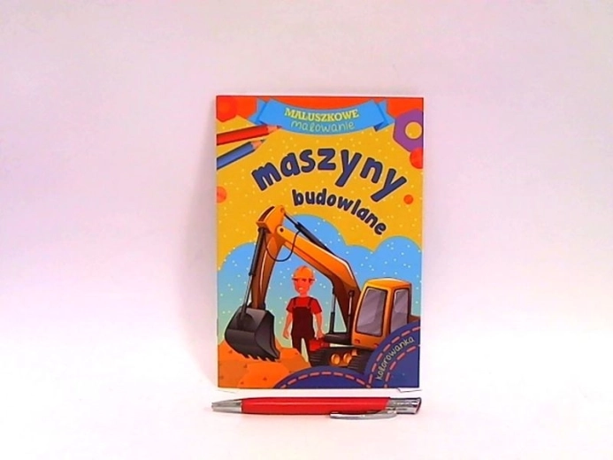 Malbuch für die Kleinsten – Baumaschinen