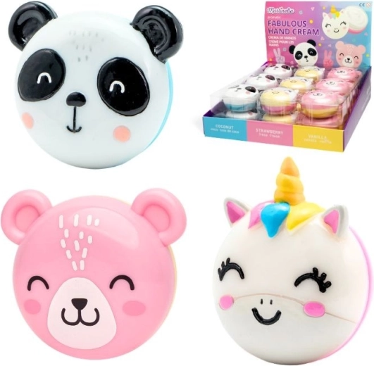 Handcreme mit Tiermotiv und fruchtigem Duft, 26 g – 1 Stück