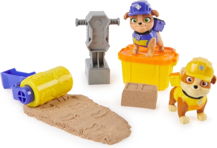 Paw Patrol Rubble & Crew Bauset Rubble und Mix mit Kinetic Sand und Zubehör