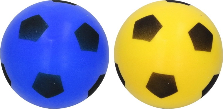 Leiser Schaumstoff-Fußball 15 cm