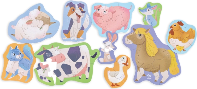 Puzzle Freunde vom Bauernhof