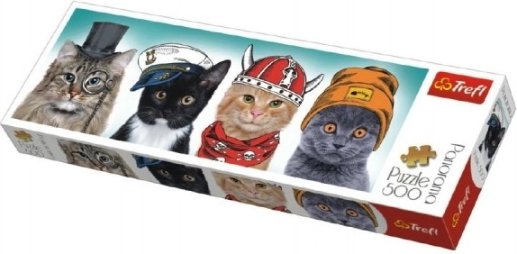 Panorama-Puzzle TREFL - Weiches Team 500 Teile