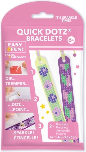 Quick Dotz Armbänder lila – 1 Stück