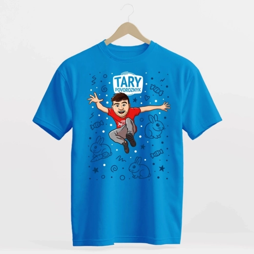 T-Shirt Tary Povoroznyk Ñufík blau 116–122
