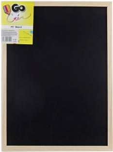 Beidseitige Holztafel zum Zeichnen 40 × 30 cm