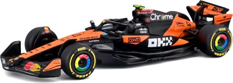 Bburago McLaren MCL39 (2025) Lando Norris #4 – Formel-1-Modell im Blister 1:64