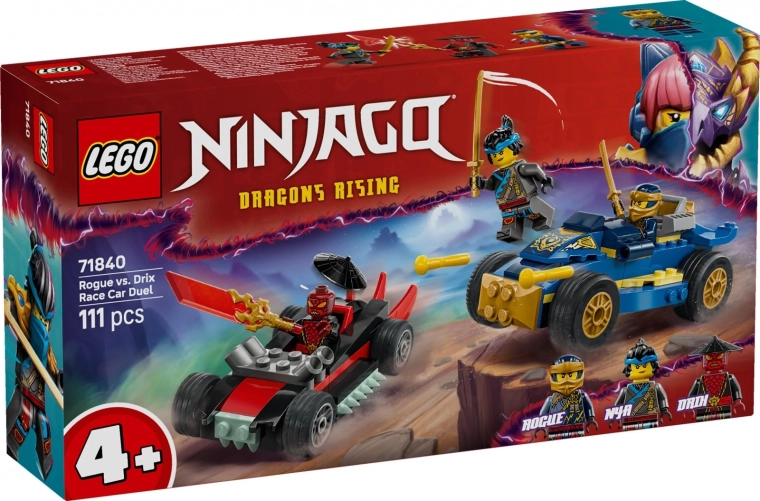 Lego Ninjago Rennen Rogue vs. Drix (71840)