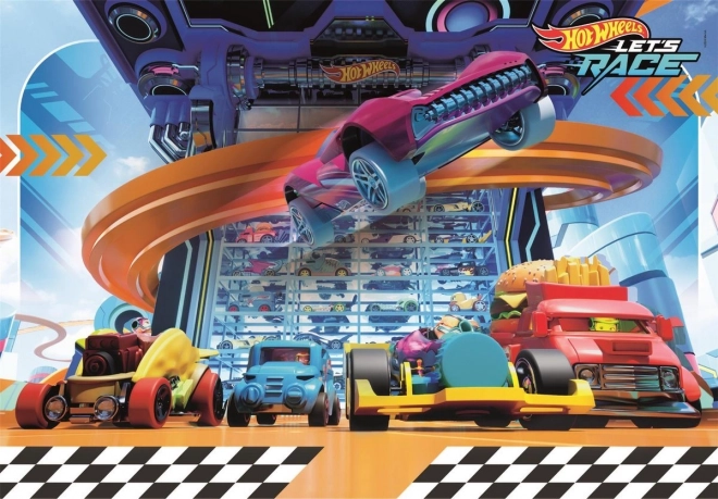 Puzzle 104 Teile HOT WHEELS Super Kolor