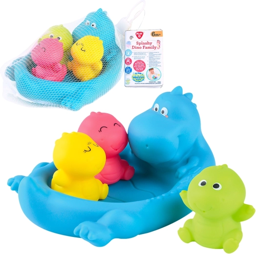 Playgo planschende Dino-Familie
