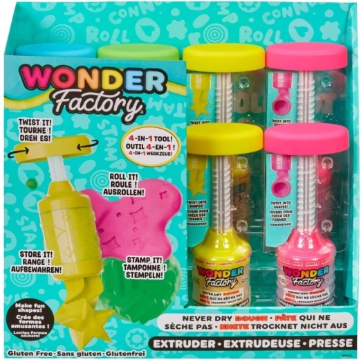 Kreativer Extruder für nie austrocknende Knetmasse WONDER FACTORY