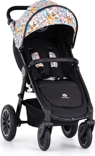 Petite&Mars Sportkinderwagen Street+ Air Black Limited 100 Faces