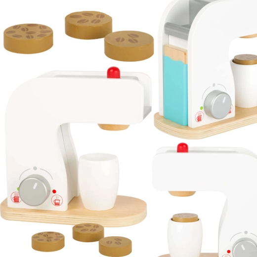 Small Foot Holz-Kaffeemaschine für Kinder