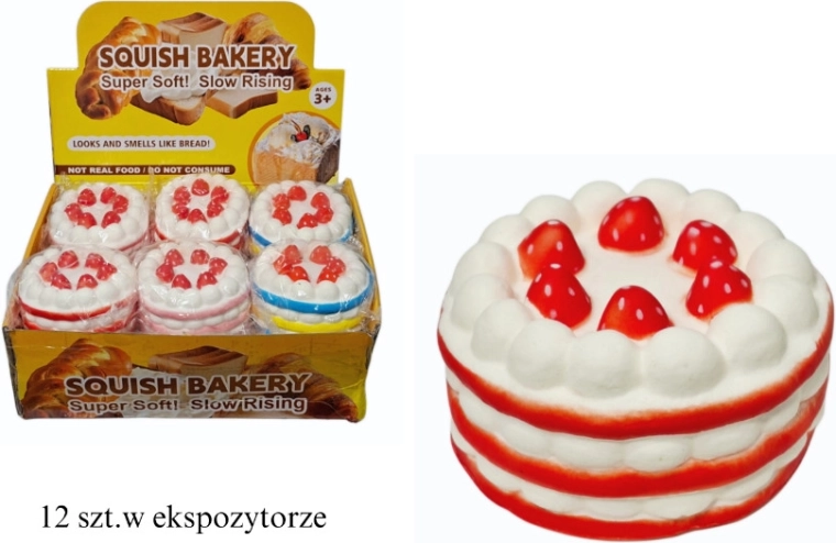 Großer Anti-Stress-Knautschkuchen – 1 Stück