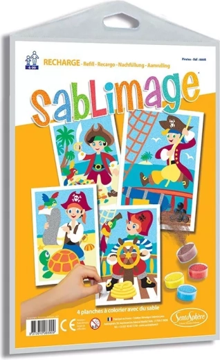 Sentosphere Sablimage Bilderset Piraten