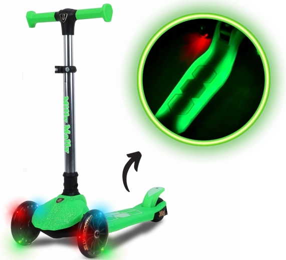 Milly Mally Kinder-Dreirad-Scooter Jelly green