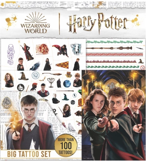 Großes Kreativset mit Heft und Tattoos – Harry Potter