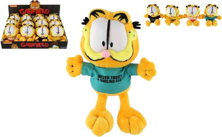 Plüsch-Garfield 22 cm (4 Varianten) – 1 Stück