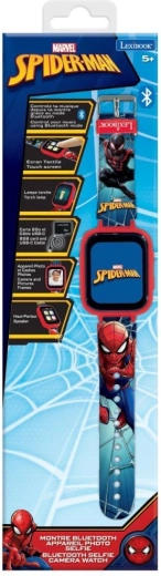 Kinder-Smartwatch MARVEL SPIDER-MAN mit Bluetooth, Kamera und 8-GB-Karte