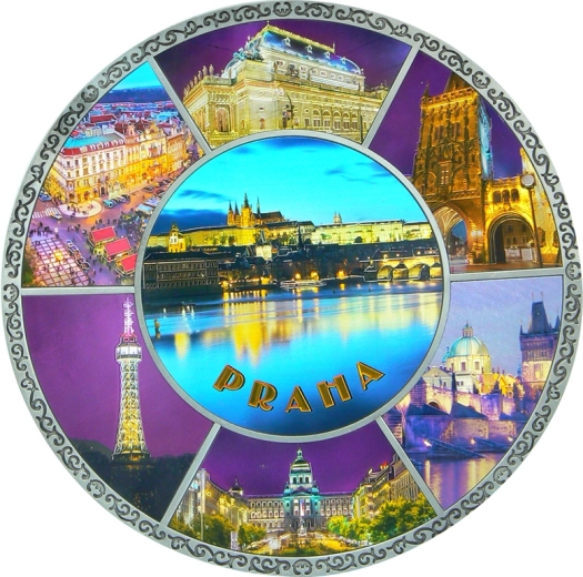 Flugscheibe Prag 21 cm