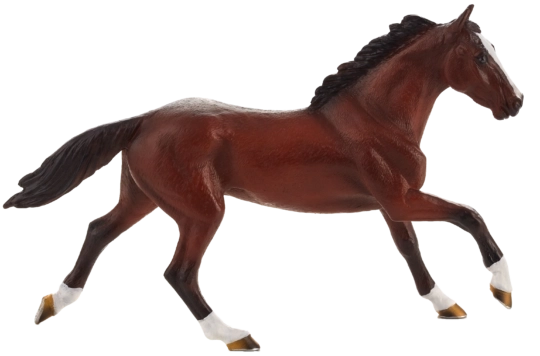 Realistische Figur eines englischen Vollbluts