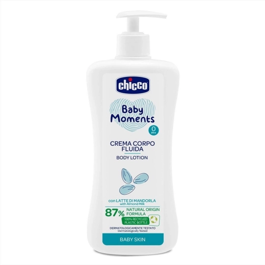 Körperlotion mit Mandelmilch CHICCO Baby Moments 500 ml