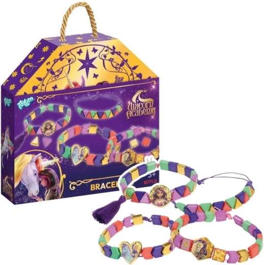 Unicorn Academy Armband-Bastelset