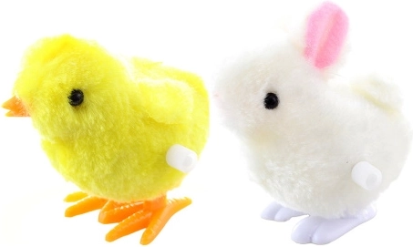 Aufziehendes springendes Plüsch-Tierchen