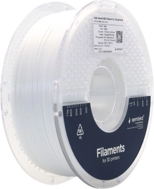 Filament ABS High Speed 1,75 mm weiß 1 kg