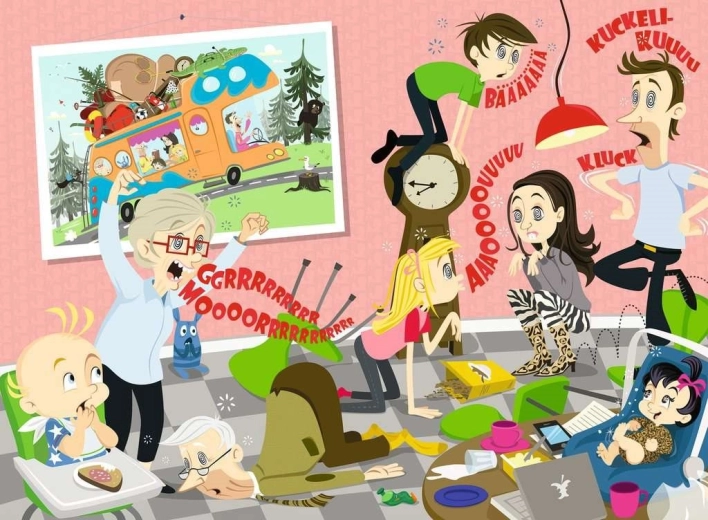 Ravensburger Puzzle Superbráška XXL 100 Teile