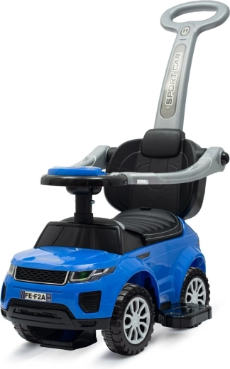 Kinder-Rutschfahrzeug 3-in-1 Baby Mix Plus blau