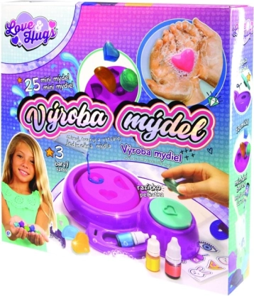 Love and Hugs Seifenherstellung – kreative Bastelbox für Kinder