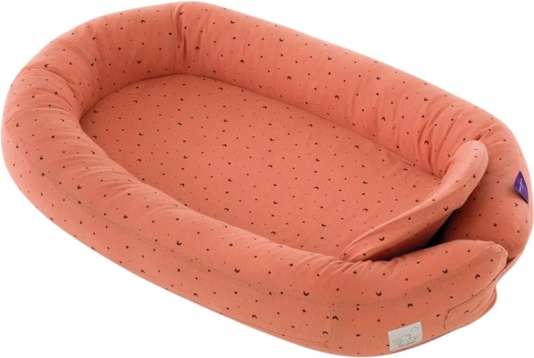 Träumeland Babynest Comfort Moon Rost