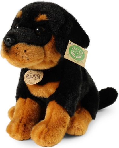 Plüsch-Rottweiler 30 cm ECO von Rappa