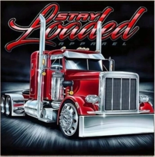 Norimpex Diamantmalerei amerikanischer roter Truck 30 × 40 cm