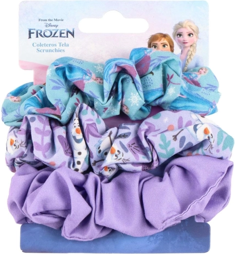Set Stoff-Haargummis Disney Frozen – Die Eiskönigin (3 Stk.)