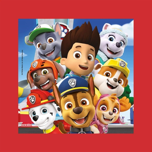 Puzzle mit Rahmen Paw Patrol Clementoni für Kinder