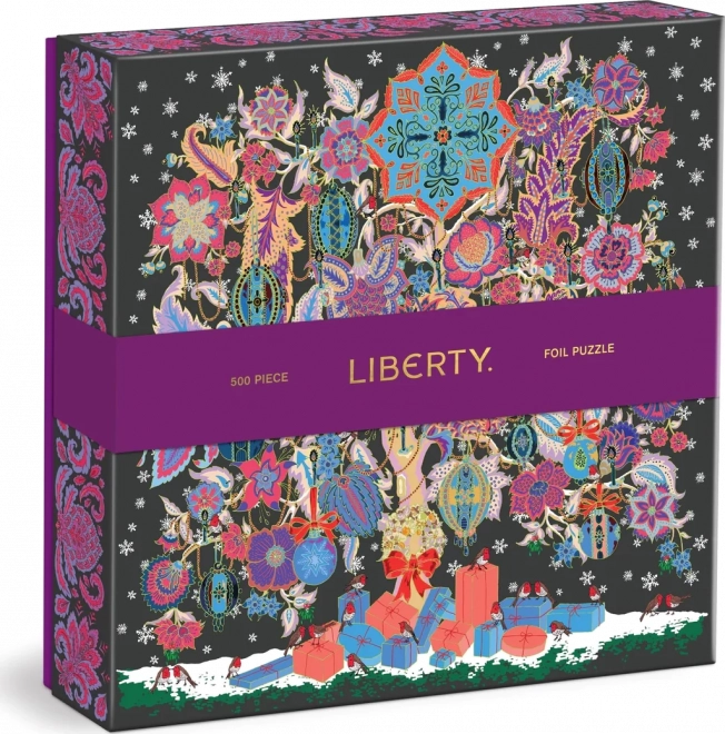 Quadratisches Puzzle Liberty: Weihnachtsbaum des Lebens 500 Teile