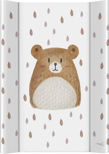 Ceba Baby weiche, profilierte Wickelauflage für die Kommode Basic Bear Buddy 50 × 70 cm