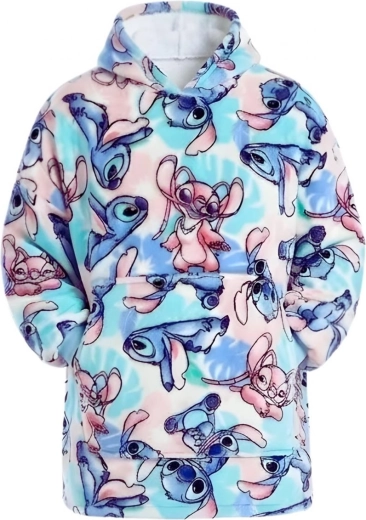 Poncho-Bademantel Lilo und Stitch