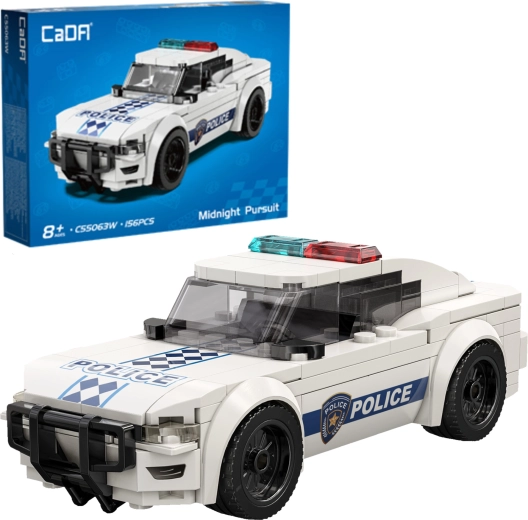 Bausteinset CaDA Sportwagen Midnight Pursuit – 156 Teile