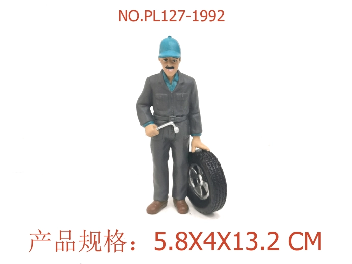 Figur Automechaniker 13,2 cm - 1 Stück