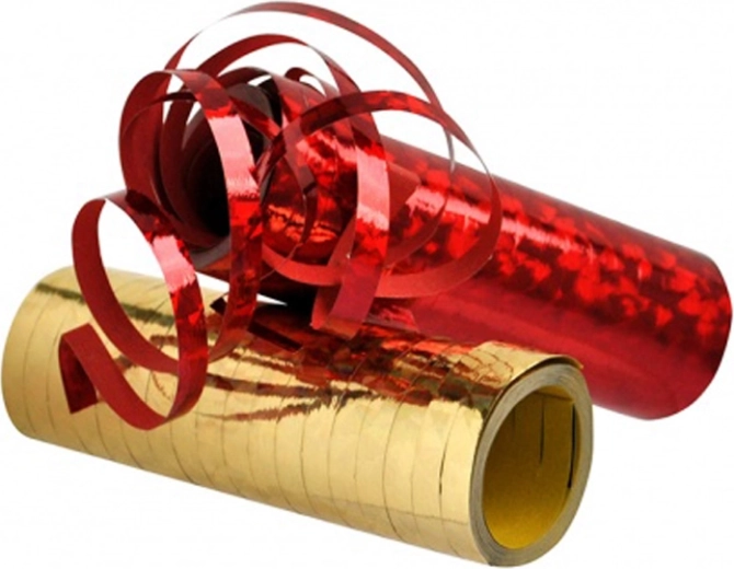 Holografische Luftschlangen für Feiern – Farbmix