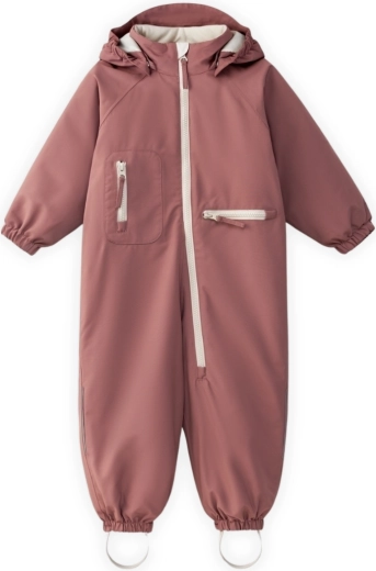 Leokid Übergangs-Kinderoverall Ulli Pink Clay, Gr. 116 (6–7 Jahre)